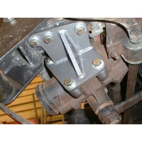 cj5 power steering box mounting bracket|76.